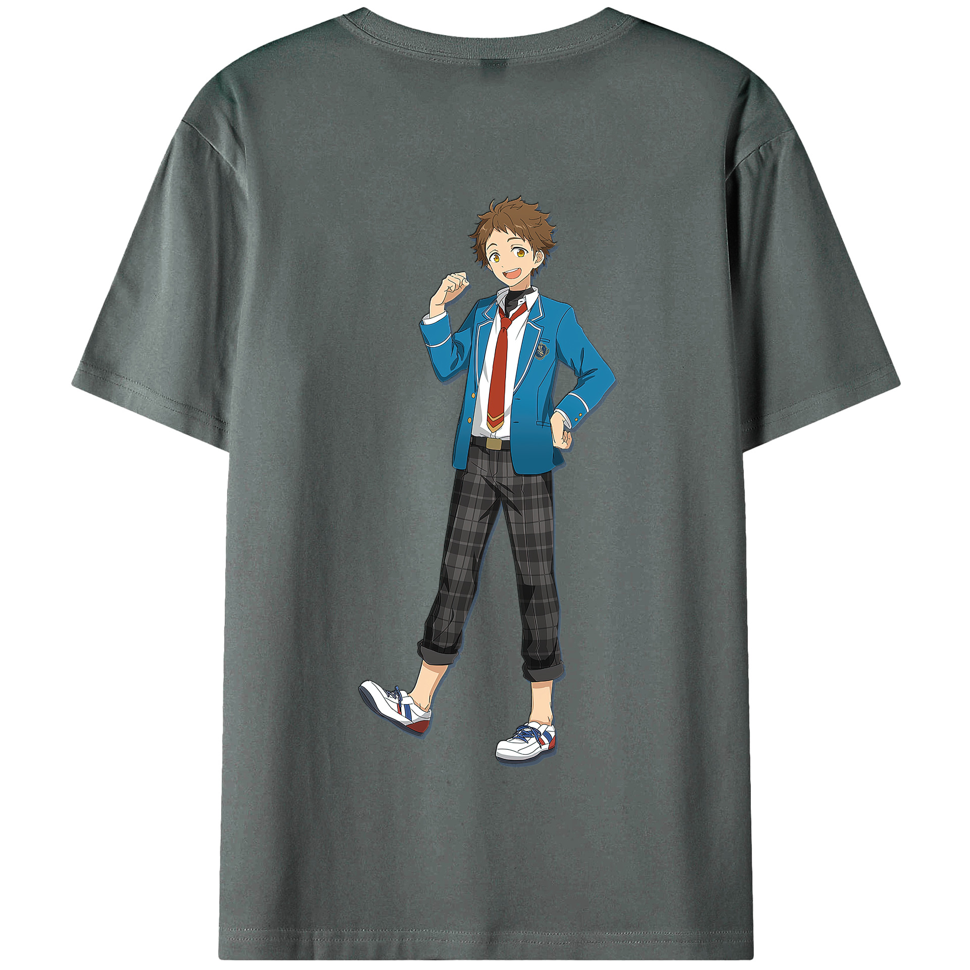 （画像用） あんさんぶるスターズ! Ensemble Stars 綿100％半袖Tシャツ（背面プリント）